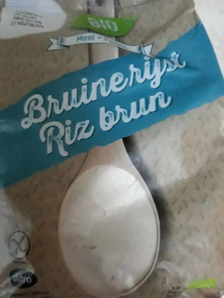 Farine de riz brun
