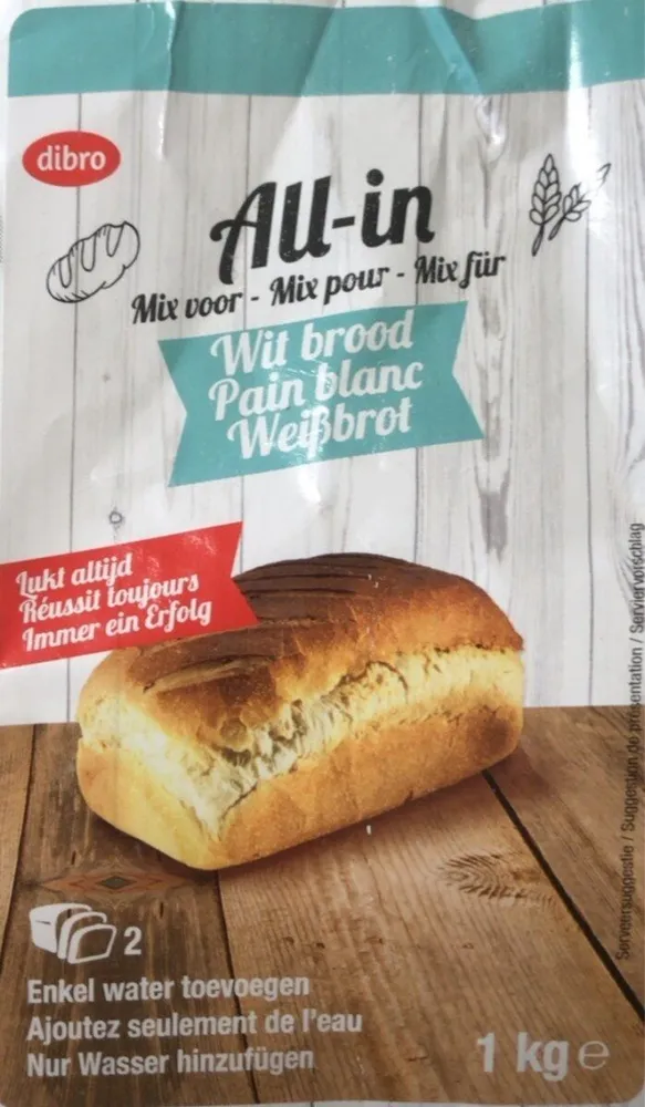 All-in mix pour pain blanc
