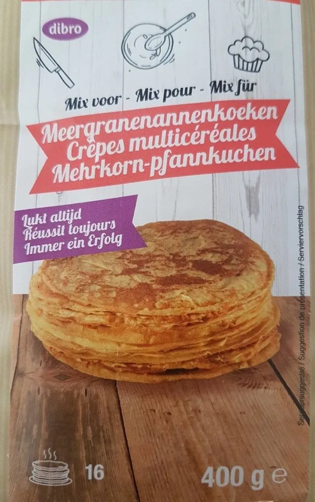 Mix pour crêpes multicéréales