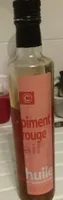 Huile piment rouge ail