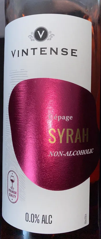 Vintense Cépage Syrah