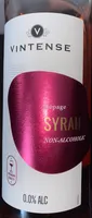 Vintense Cépage Syrah