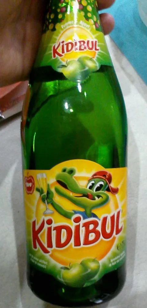 Kidibul - Boisson pétillante à base de jus de pomme
