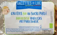 Galettes bio au sucre perlé