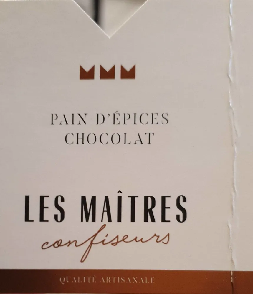 Pain d'épices chocolat