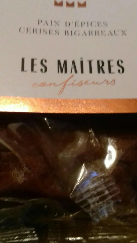 Pain d épices cerises bigarreaux