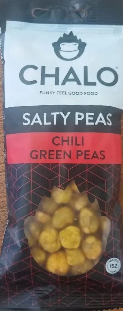Salty peas - chili green peas