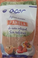 Azúcar moreno de caña integral sin refinar