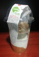 Yogur con muesli y albaricoque