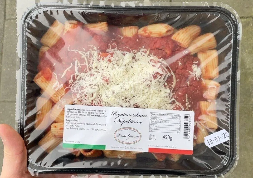 Rigatoni Sauce napolitaine