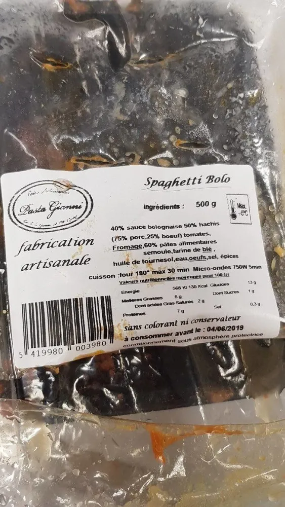 Spagetti bolo gianni