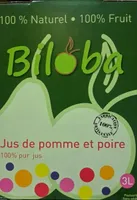 Jus de pomme et poire