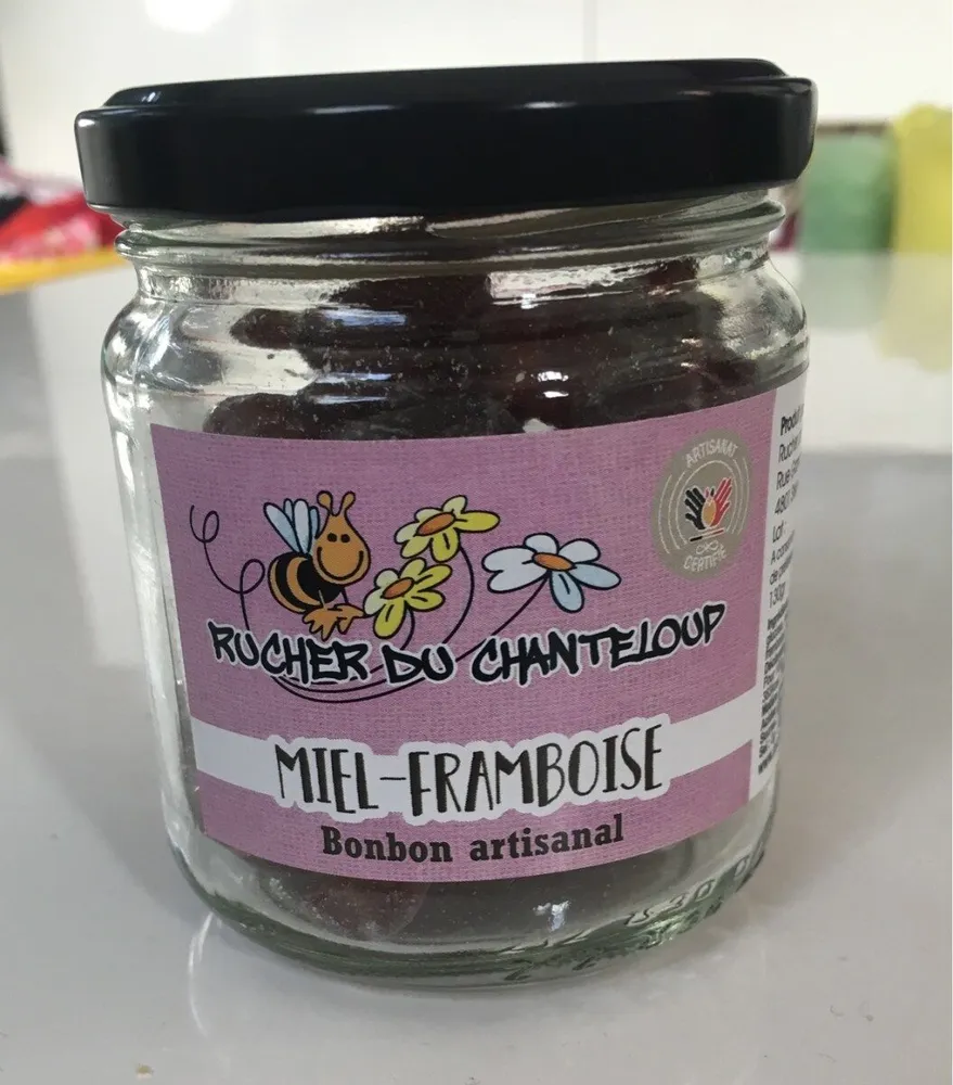 Rucher du chanteloup miel-framboise