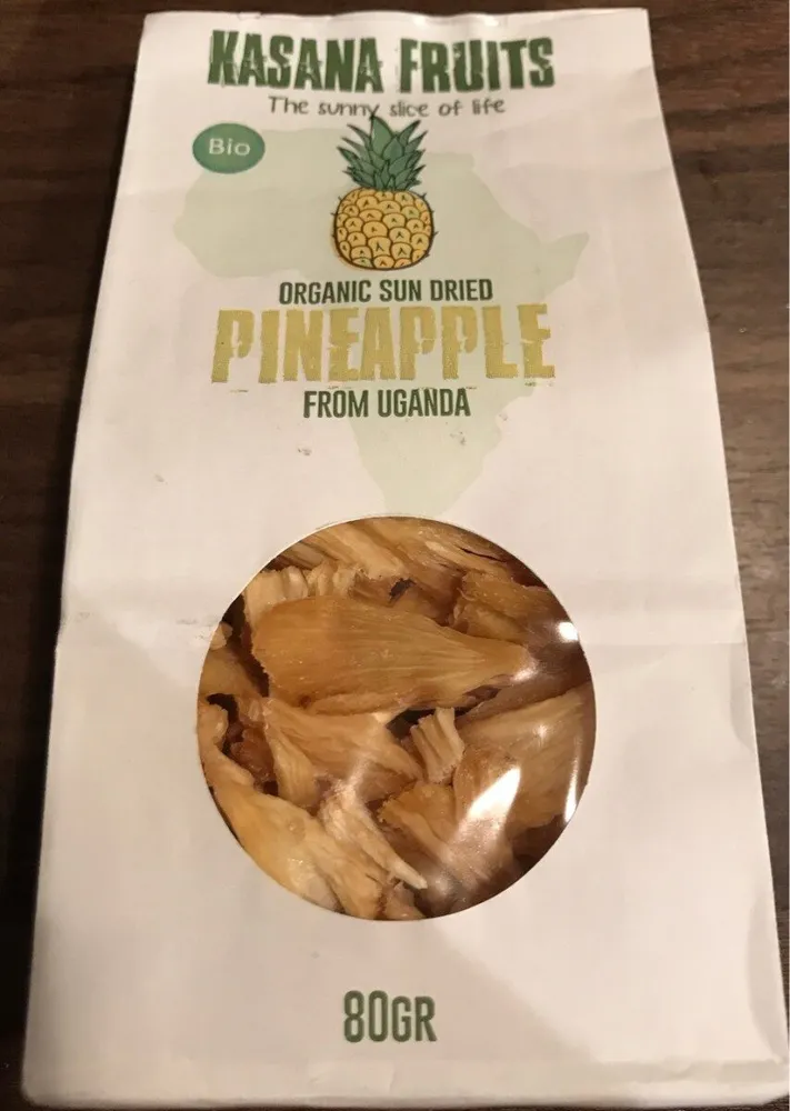 Ananas séché organique