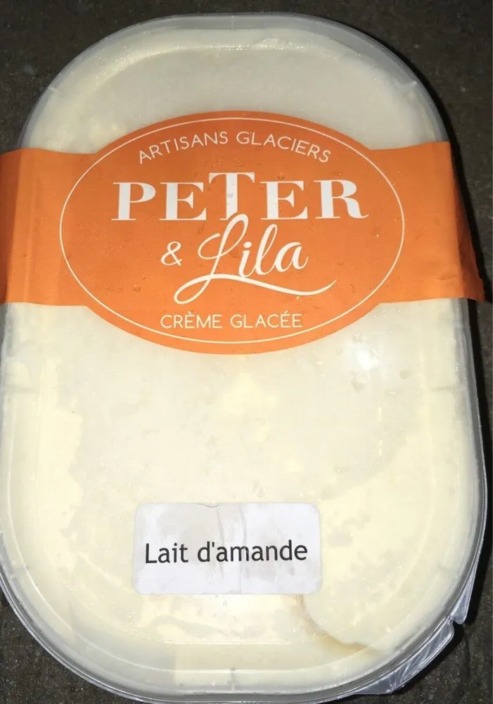 Glace lait d'amande