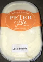 Glace lait d'amande