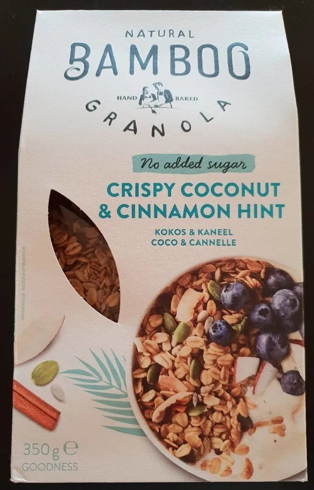 Crispy coconut  & cinnamon hint