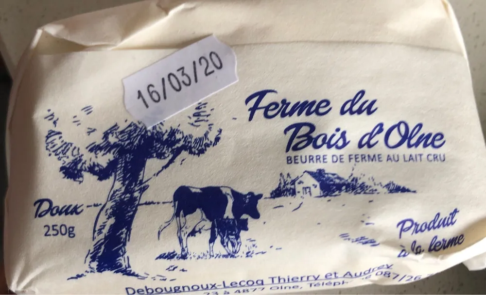 Beurre de ferme