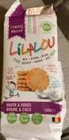 Lilalou biscuit avoine et coco bio