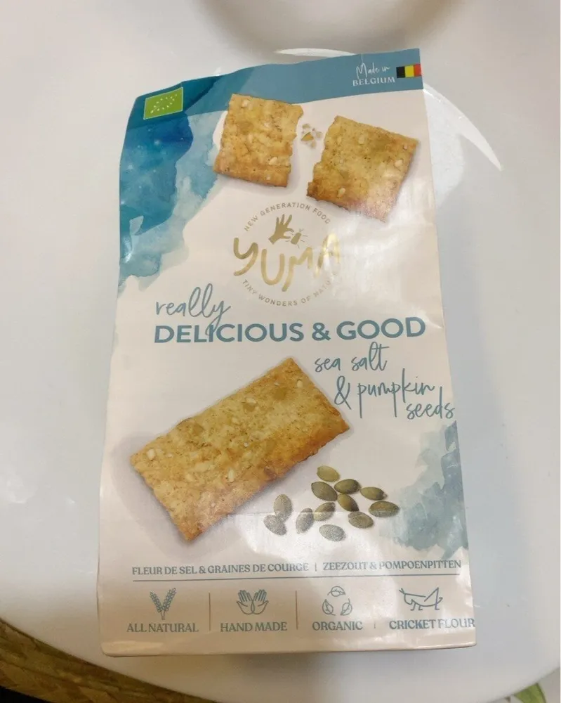 Really delicious & good sea salt & pumpkin seeds