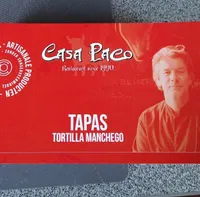 Tapas tortilla manchego