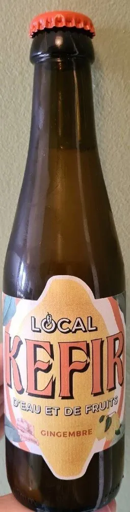 Local Kéfir d'eau et de fruits Gingembre
