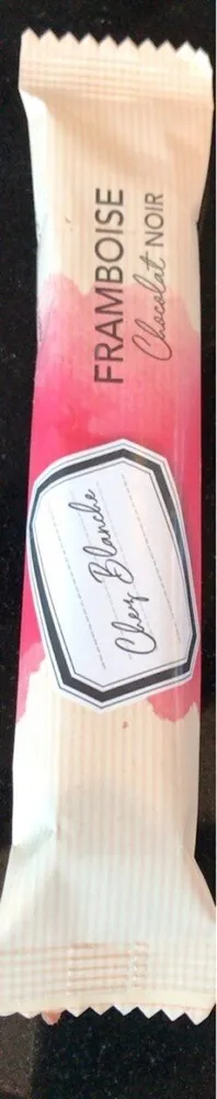 Baton chocolat framboise
