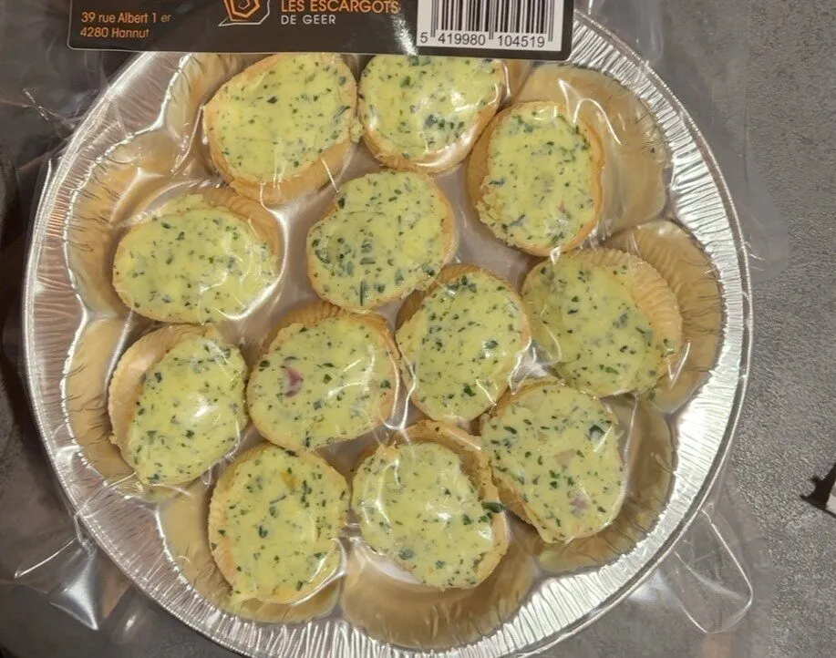 Escargots en coquilles beurre à l’ail