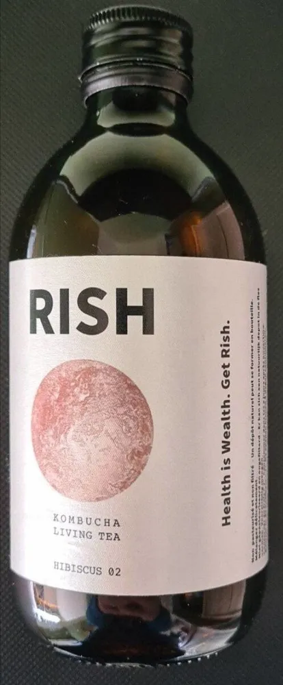RISH Kombucha Living Tea Hibiscus 02