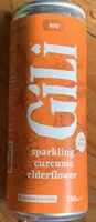 Sparkling curcuma elderflower