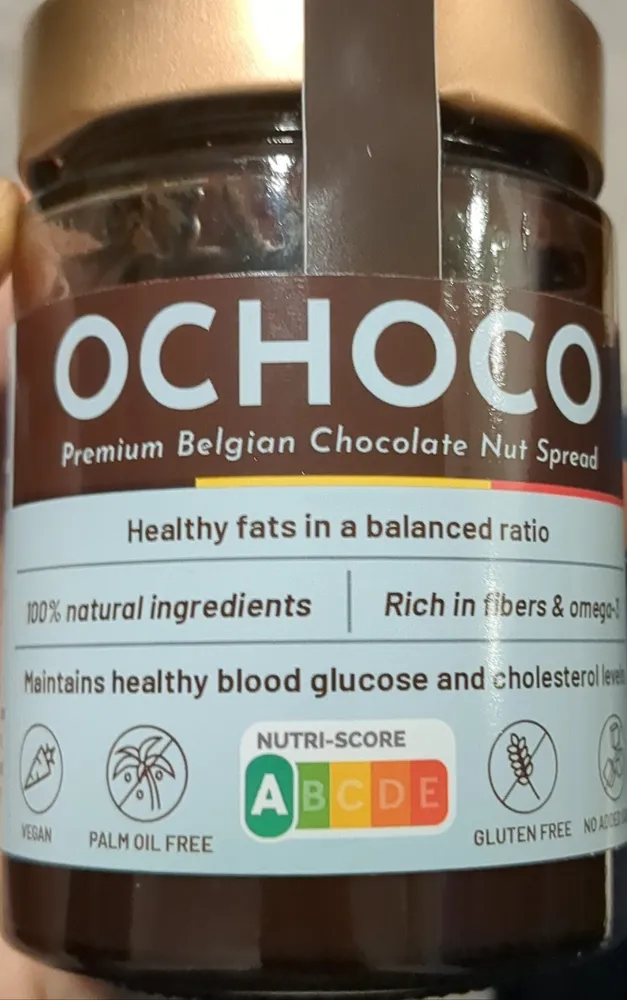 Premium Belgian Chocolate Nut Spread