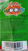 Lolly wood candy lacets citriques fraise