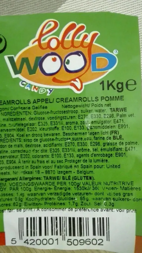 Lollywood Apple Bites 1KG