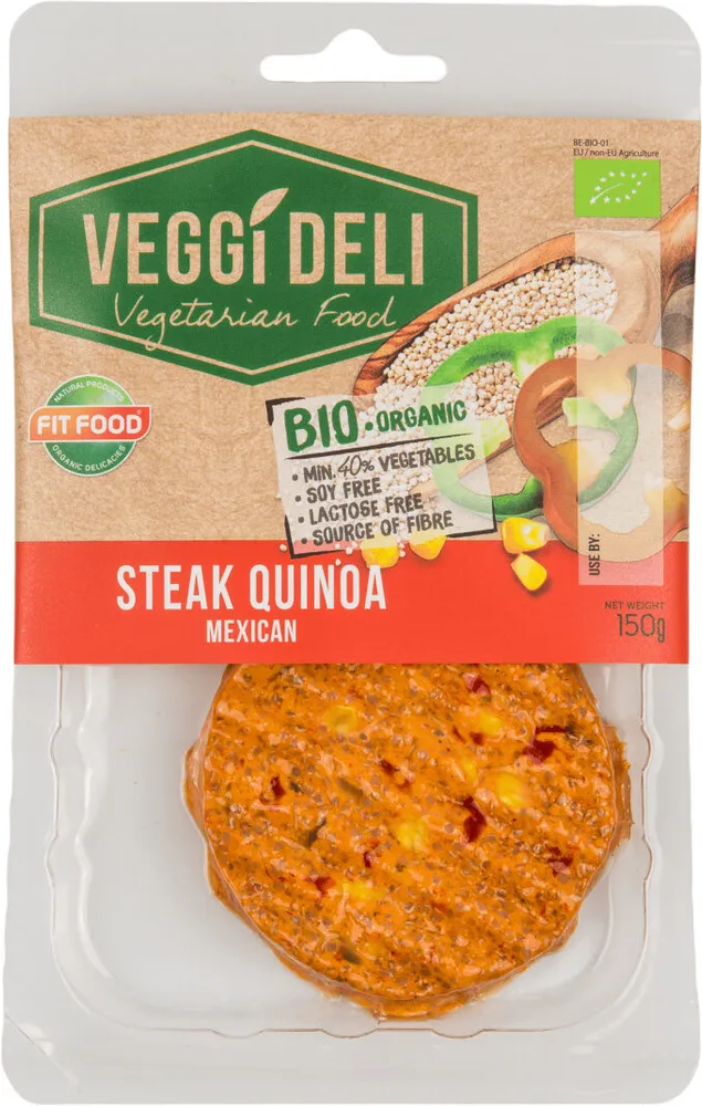 Quinoa steak Mexican
