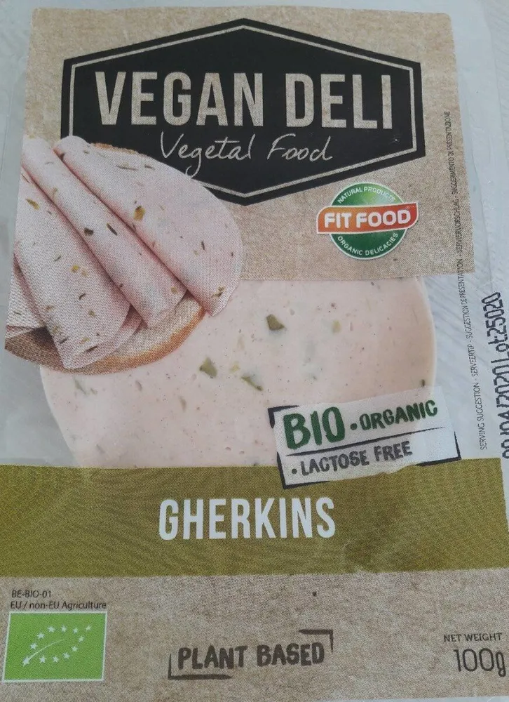 Vegan Schinkenwurst Gurken