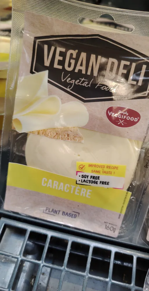 vegan deli fromage tranche