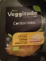 Cordon bleu tranches végétales & fromage