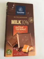 Chocolat au lait au caramel salé d'Isigny