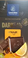 Dark 54% orange Leonidas