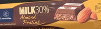 Milk almond praliné