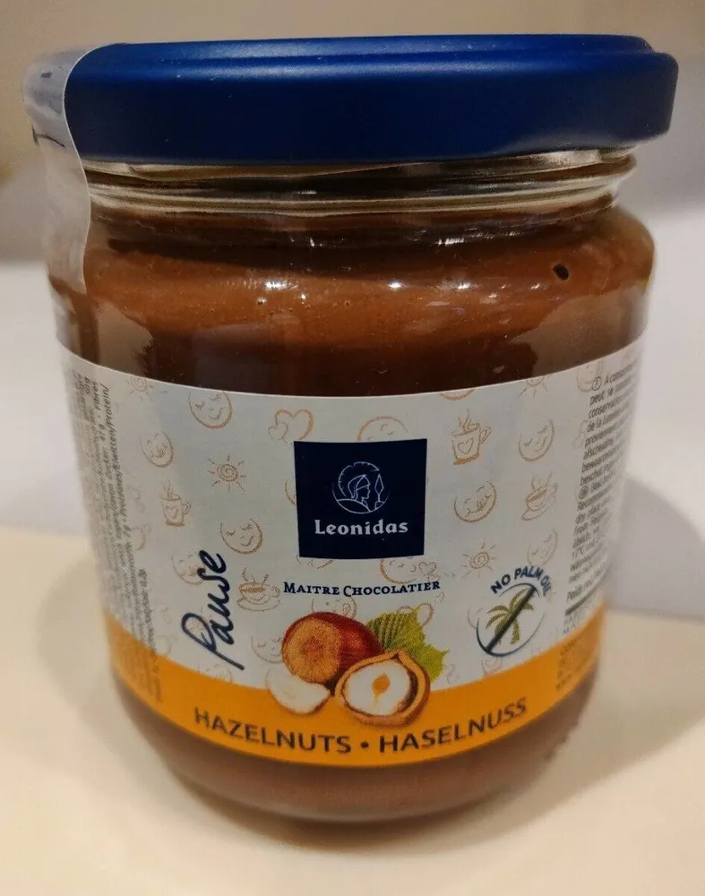 Pâte à tartiner noisettes