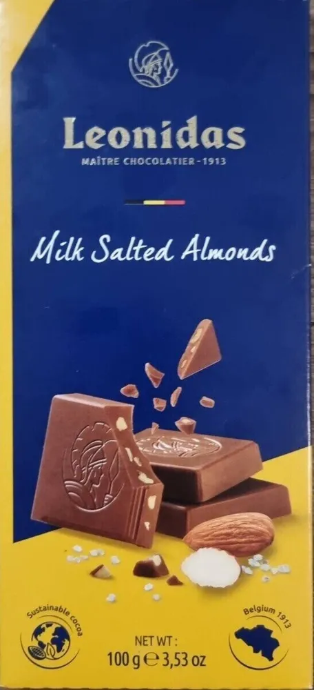 Milk salted almonds