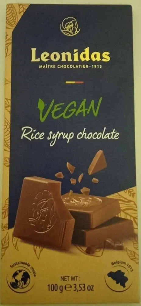 Vegan Rice Syrup Chocolate