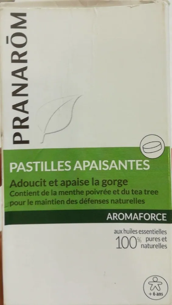Pranarôm Aromaforce Pastilles Pour La Gorge x 21