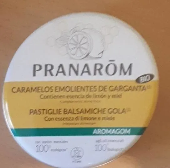 Caramelos emolientes de garganta