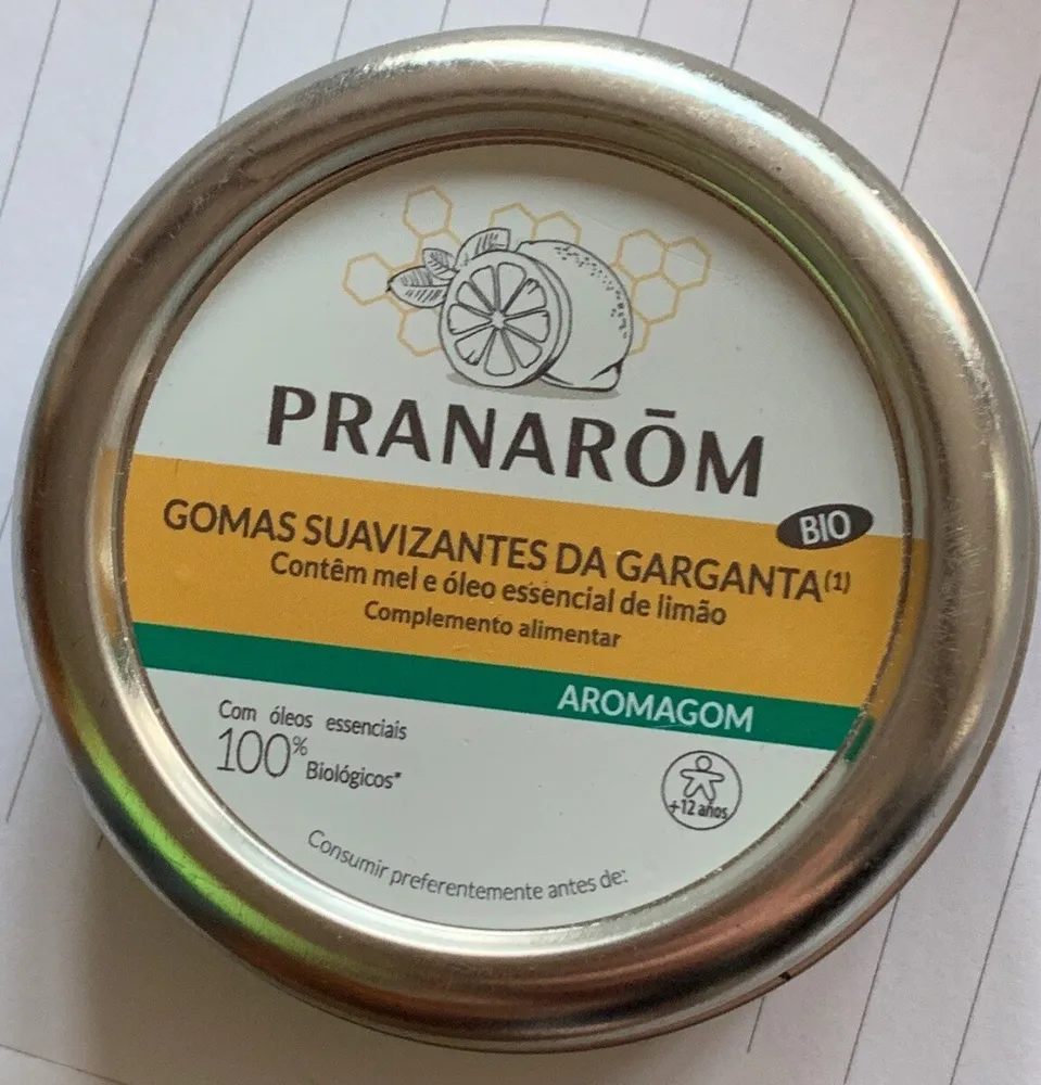 Gomas suavizantes da garganta