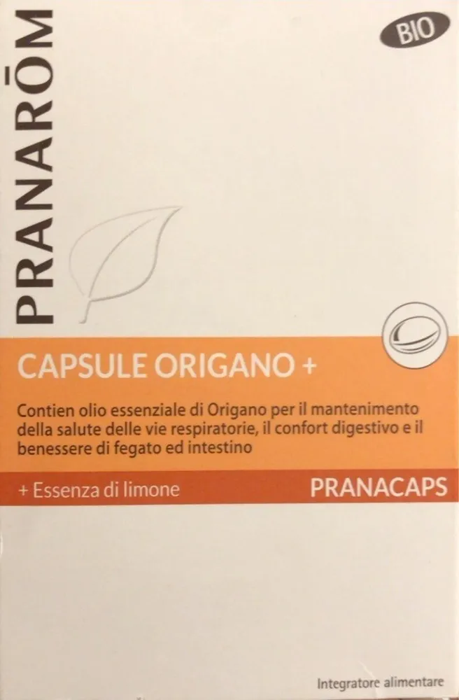 Cápsulas de orégano