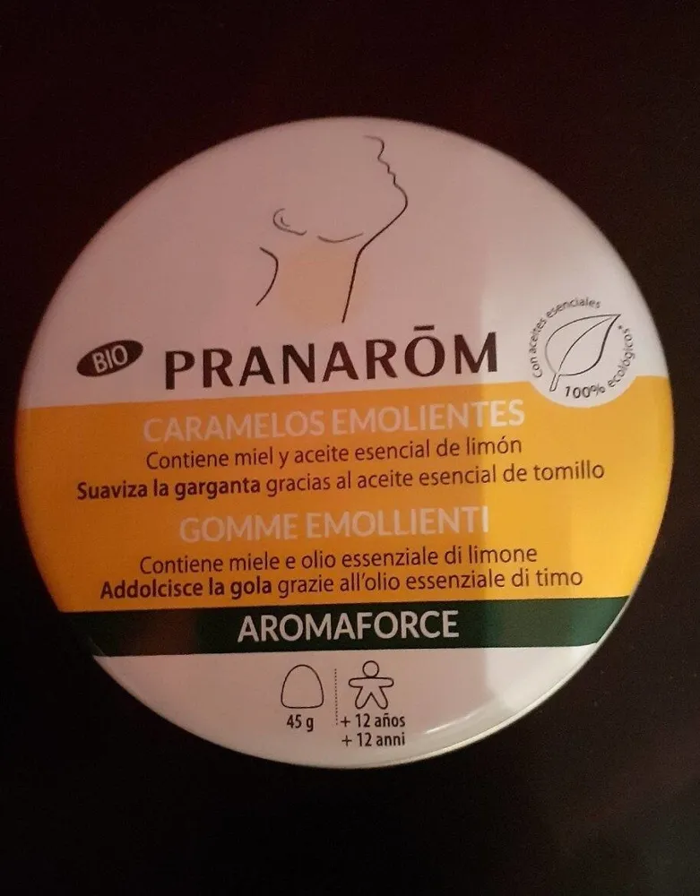 Caramelos emolientes aromaforce