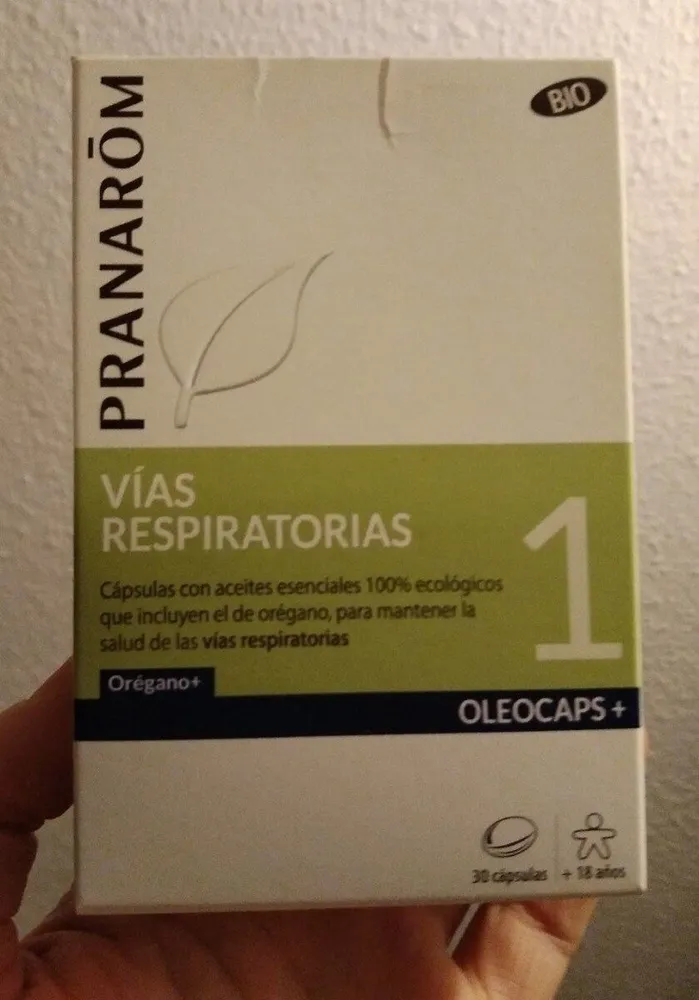 Pranarōm Vías Respiratorias Oleocaps+ 1
