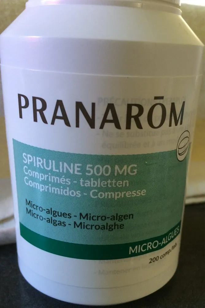 Pranarom Micro algues Spiruline 500 MG